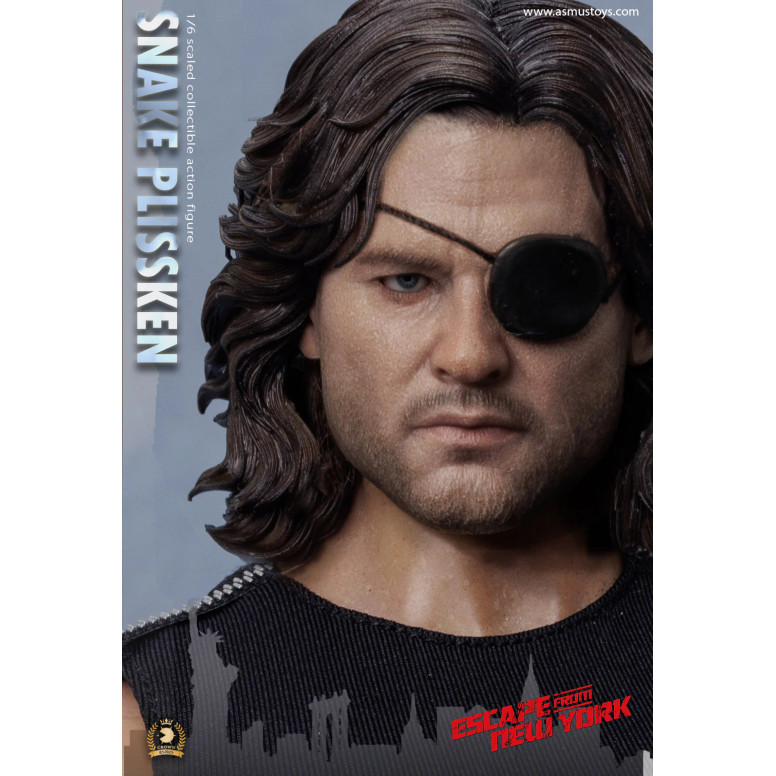 Asmus Toys - Snake Plissken Pelo Esculpido 1/6 - Escape from NY