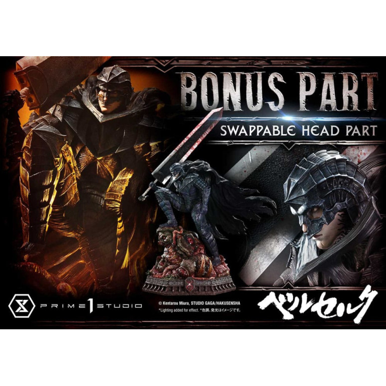 Prime 1 Studio Berserk - Guts Berserker Armor (Grunbeld vs. Guts) Deluxe Bonus Version 1/4 Ultimate Premium Masterline