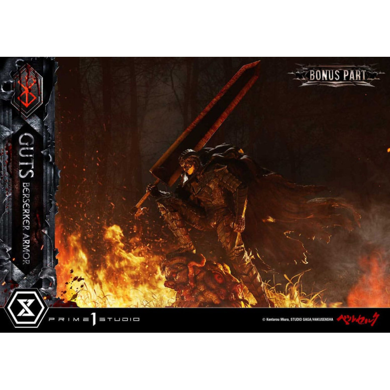 Prime 1 Studio Berserk - Guts Berserker Armor (Grunbeld vs. Guts) Deluxe Bonus Version 1/4 Ultimate Premium Masterline