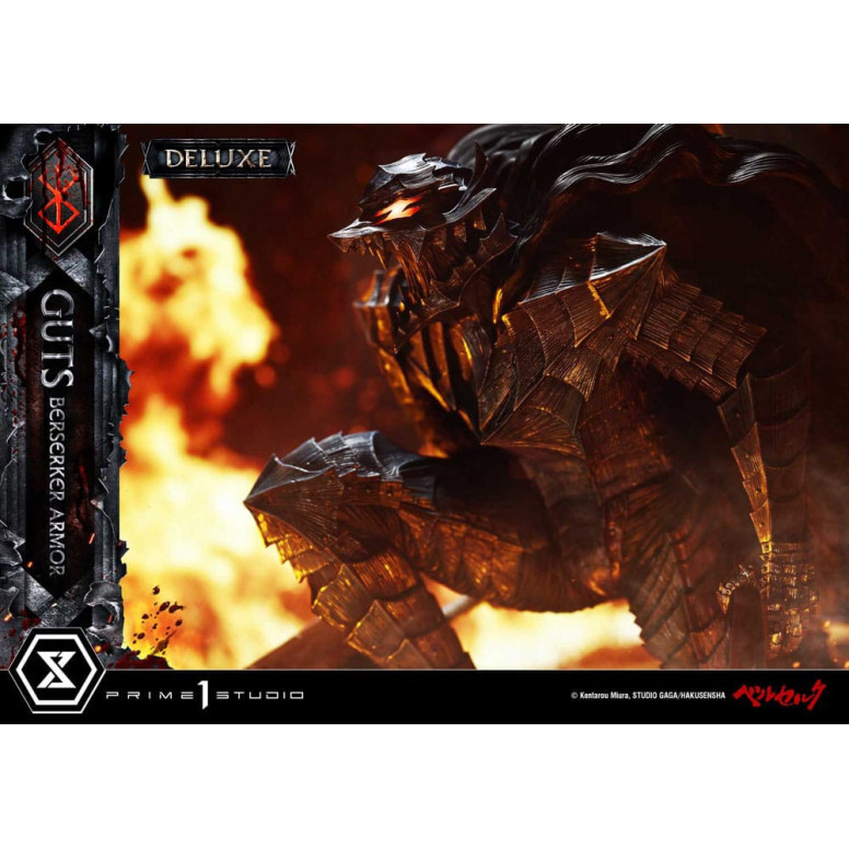 Prime 1 Studio Berserk - Guts Berserker Armor (Grunbeld vs. Guts) Deluxe Bonus Version 1/4 Ultimate Premium Masterline