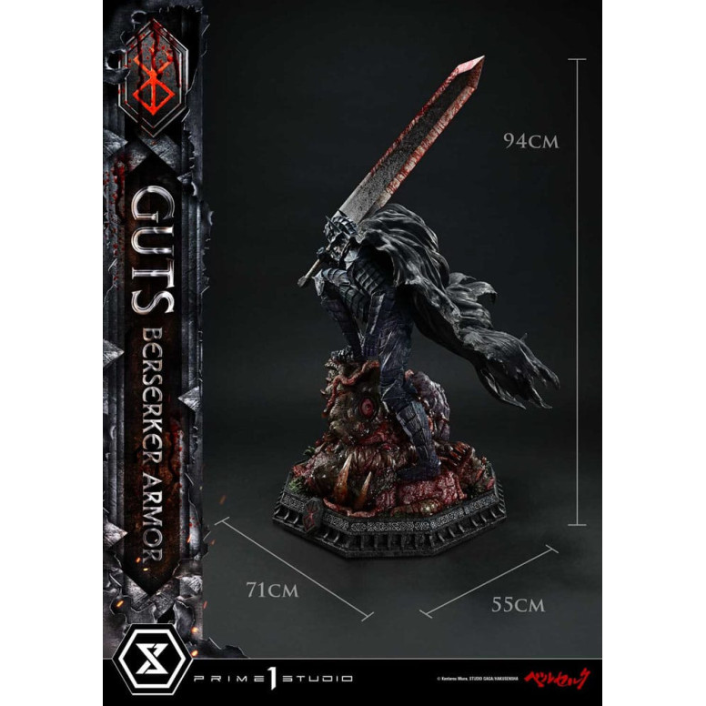 Prime 1 Studio Berserk - Guts Berserker Armor (Grunbeld vs. Guts) Deluxe Bonus Version 1/4 Ultimate Premium Masterline