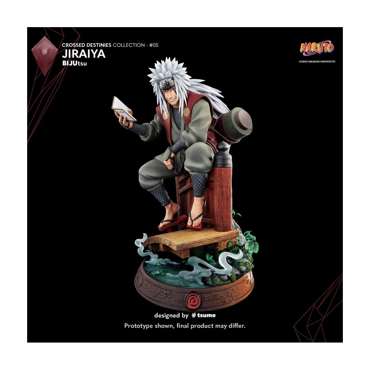 Tsume BIJUtsu - Colección Destinos Cruzados de Jiraiya 1/4