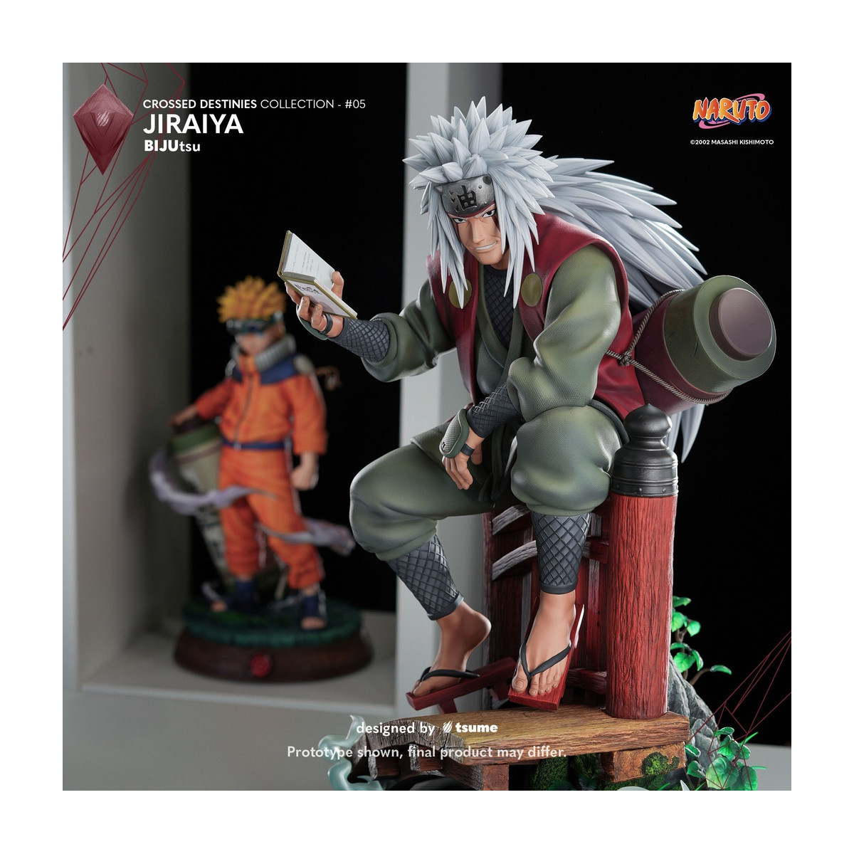 Tsume BIJUtsu - Colección Destinos Cruzados de Jiraiya 1/4