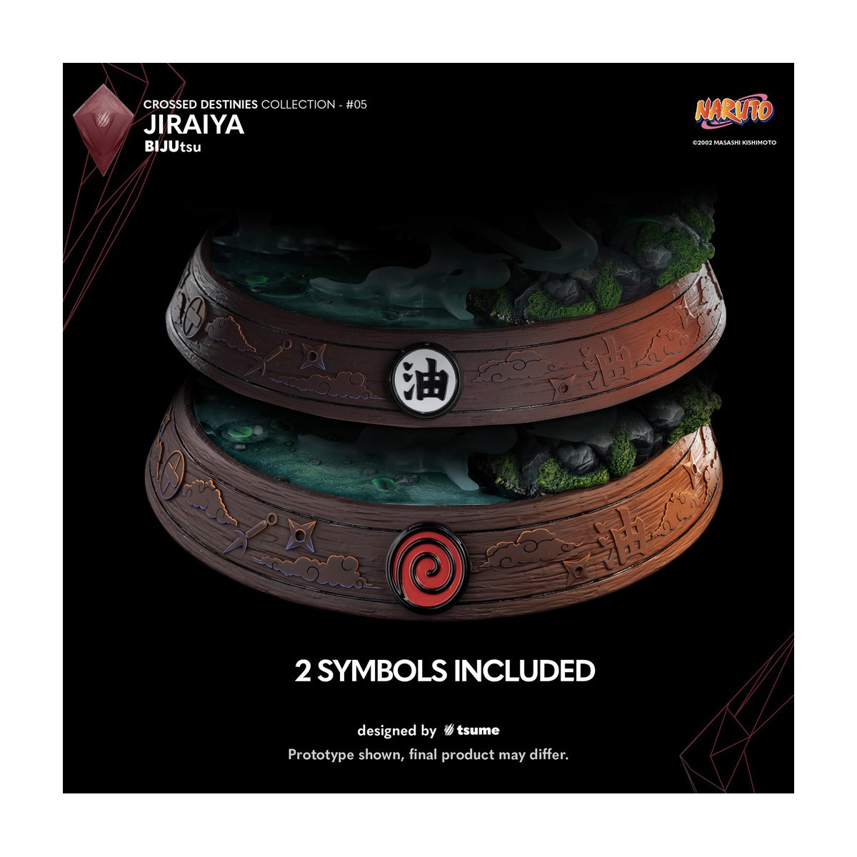 Tsume BIJUtsu - Colección Destinos Cruzados de Jiraiya 1/4