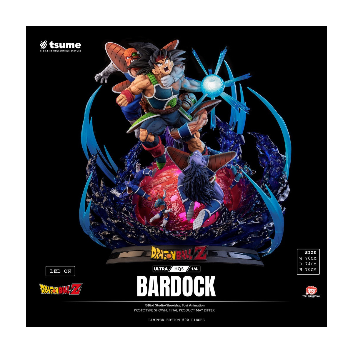 Tsume Dragon Ball Z - BARDOCK ULTRA HQS 1/4