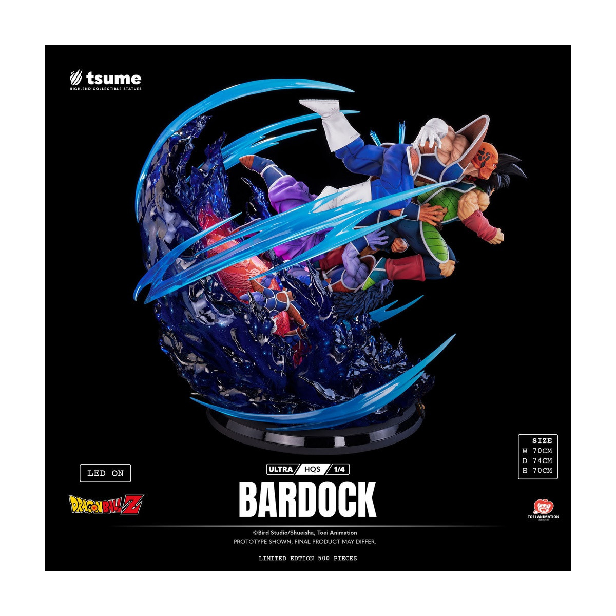 Tsume Dragon Ball Z - BARDOCK ULTRA HQS 1/4