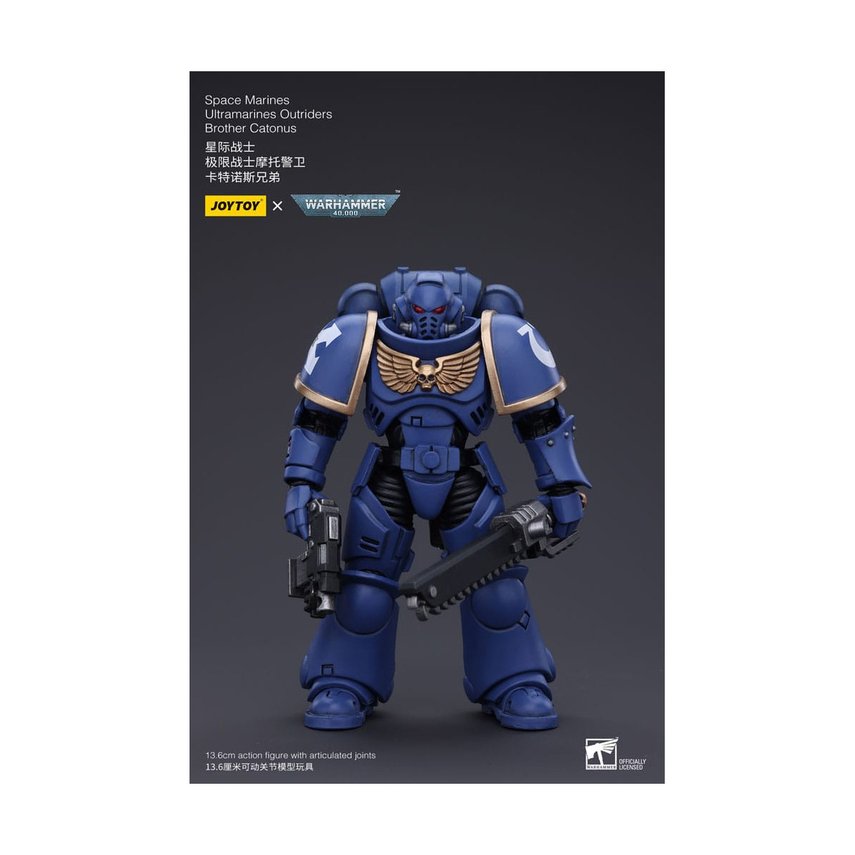 JoyToy - Ultramarines - Ultramarines Outriders Hermano Catonus - Warhammer 40000