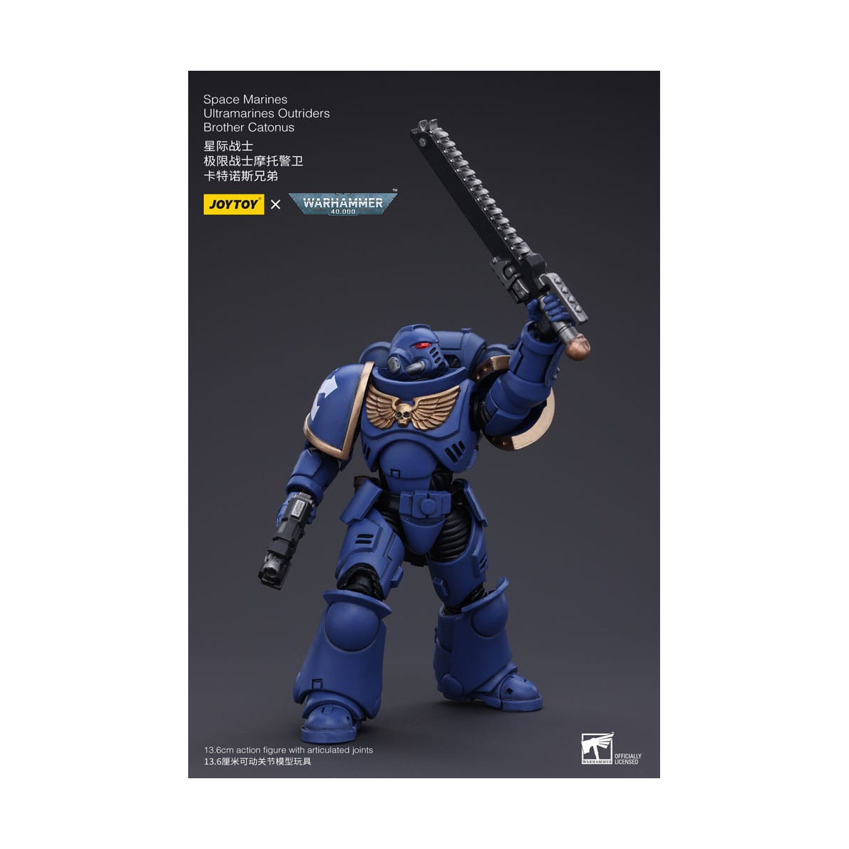 JoyToy - Ultramarines - Ultramarines Outriders Hermano Catonus - Warhammer 40000