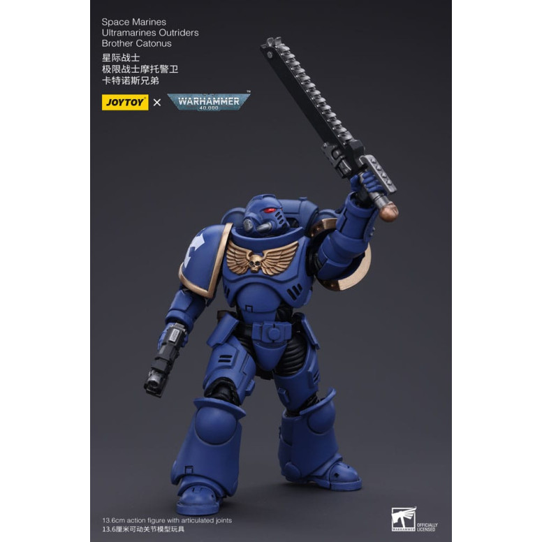 JoyToy - Ultramarines - Ultramarines Outriders Hermano Catonus - Warhammer 40000