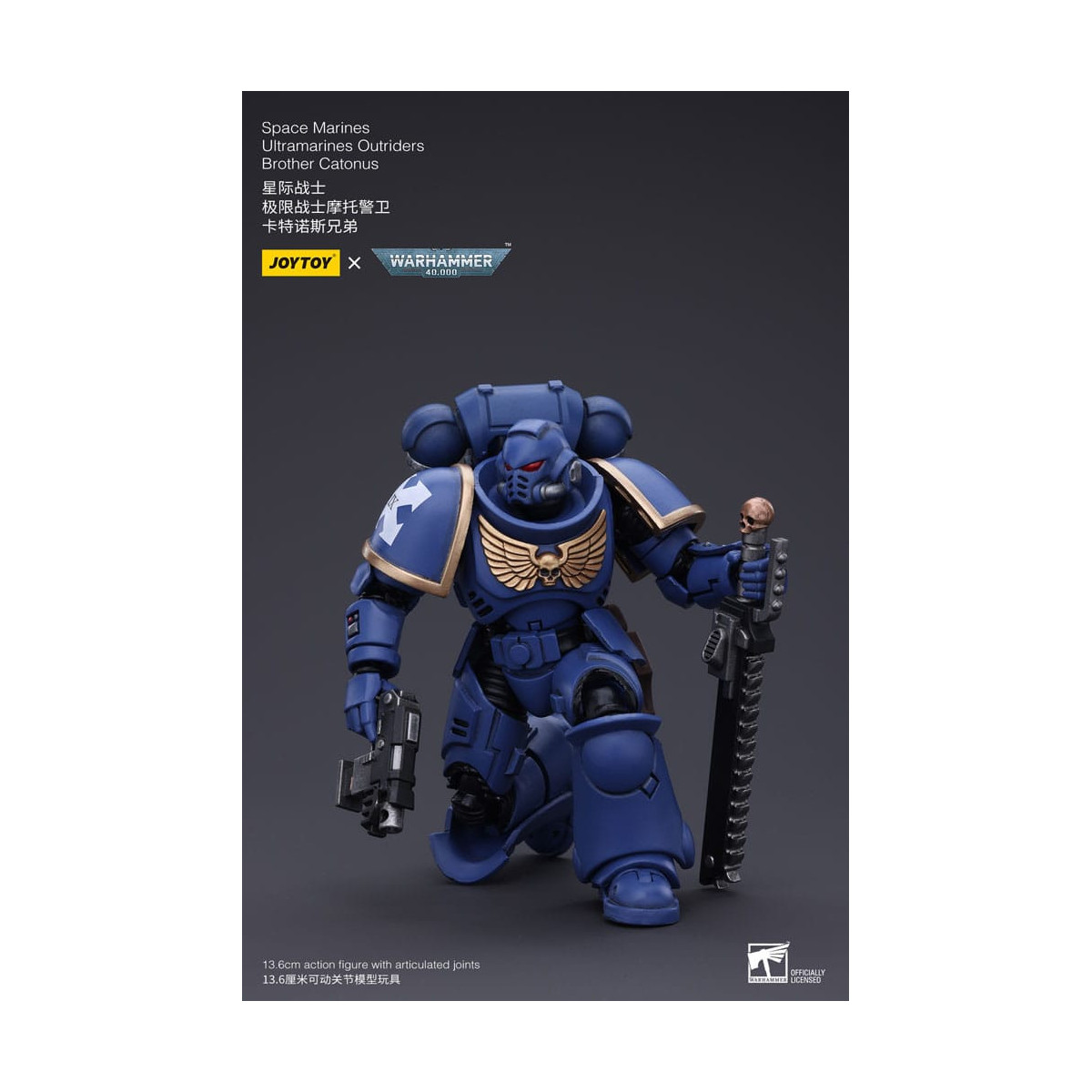 JoyToy - Ultramarines - Ultramarines Outriders Hermano Catonus - Warhammer 40000