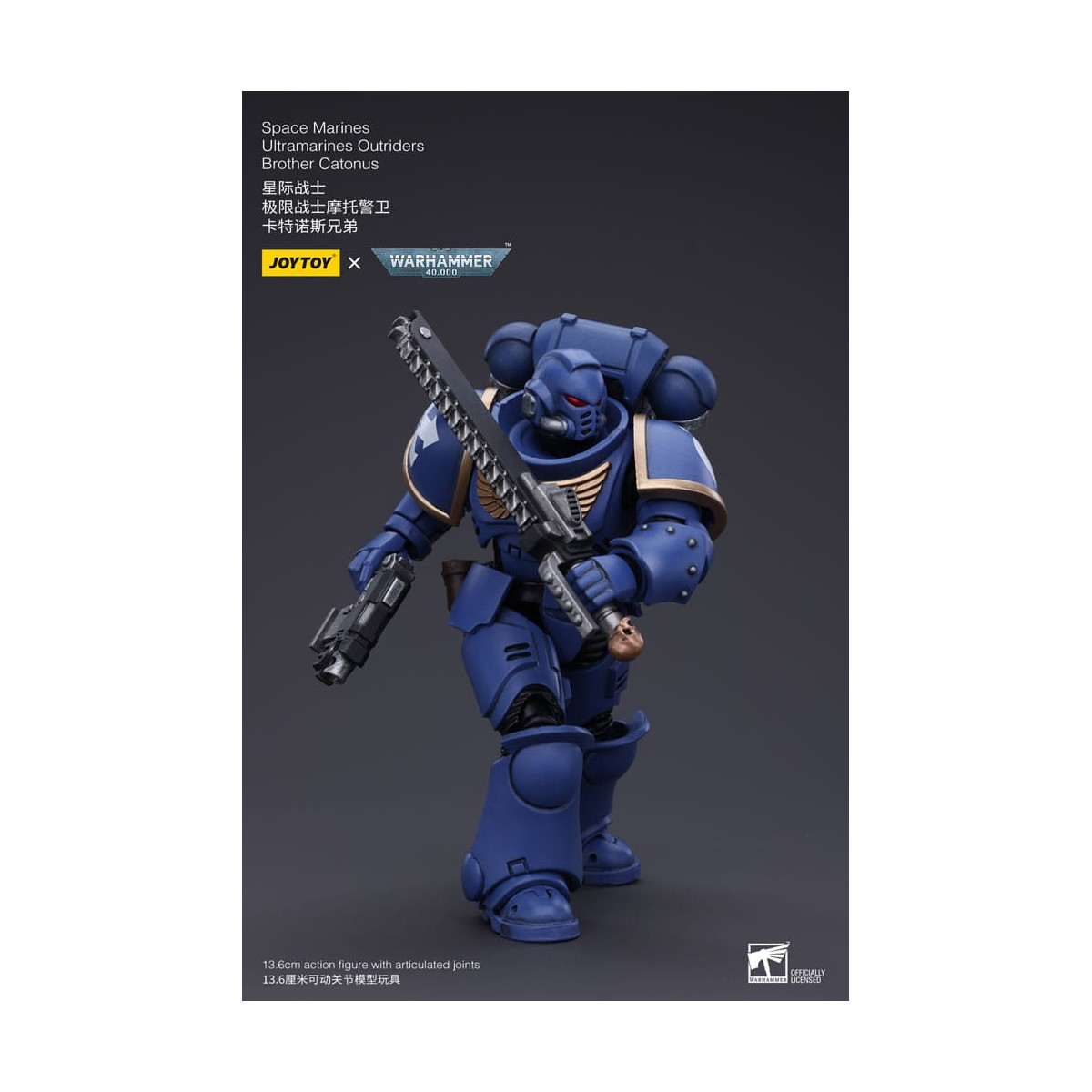 JoyToy - Ultramarines - Ultramarines Outriders Hermano Catonus - Warhammer 40000