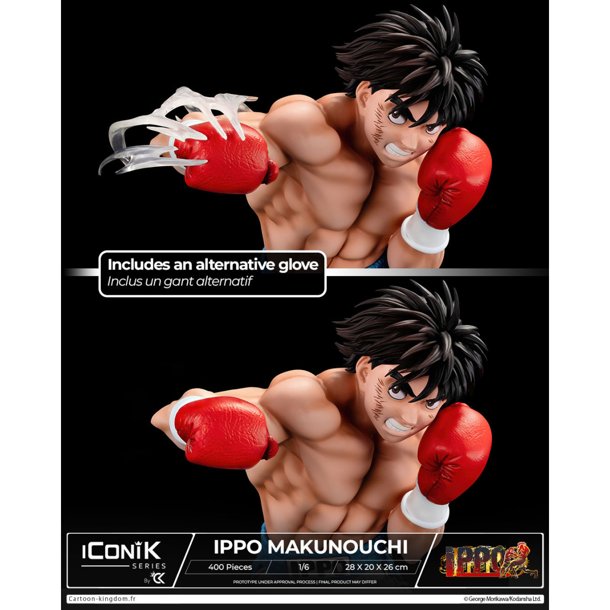 Cartoon Kingdom Serie IconiK - Ippo Makunouchi 1/6 Edición Limitada