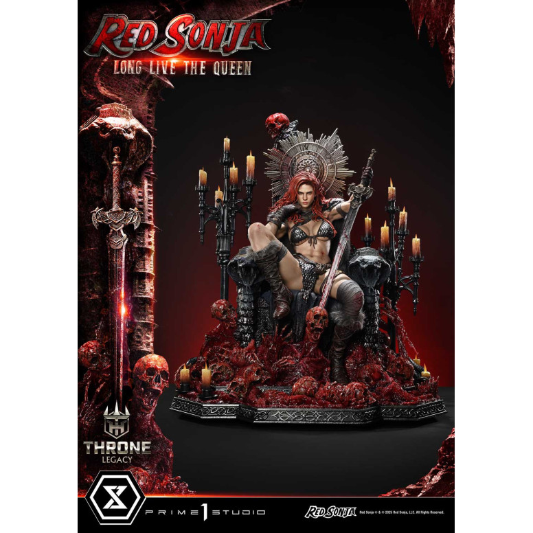 Prime 1 Throne Legacy Red Sonja Red Sonja : Long Live the Queen Bonus Version