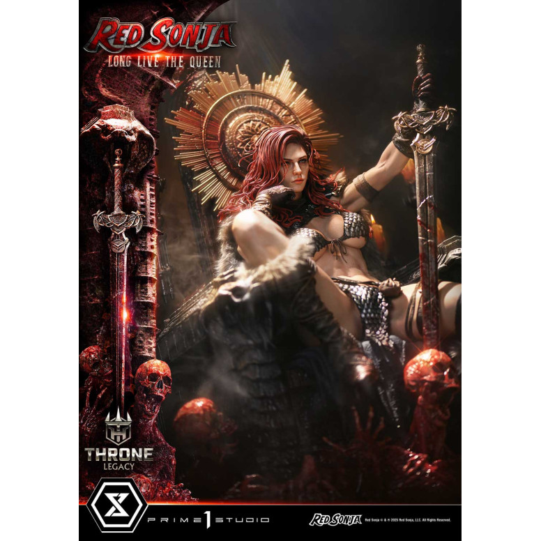 Prime 1 Throne Legacy Red Sonja Red Sonja : Long Live the Queen Bonus Version