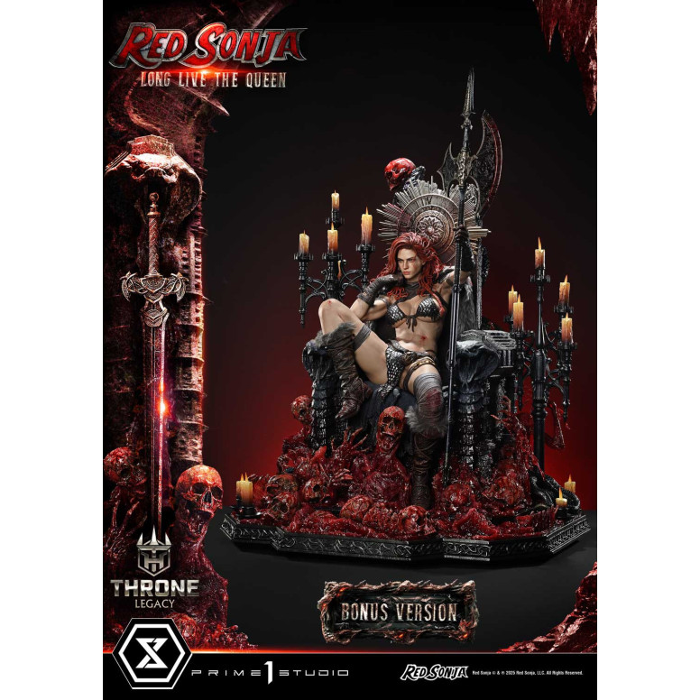Prime 1 Throne Legacy Red Sonja Red Sonja : Long Live the Queen Bonus Version