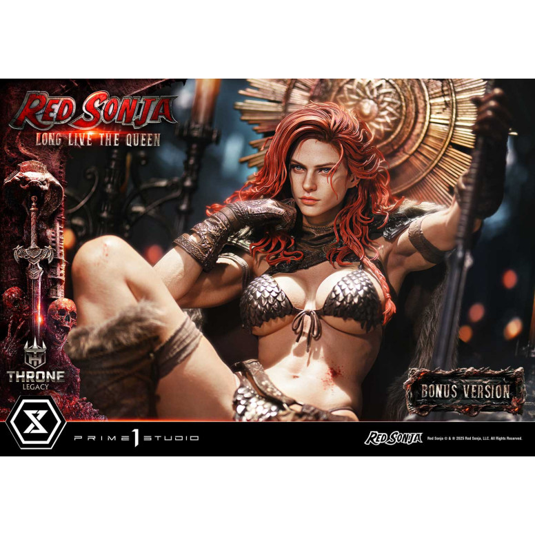 Prime 1 Throne Legacy Red Sonja Red Sonja : Long Live the Queen Bonus Version