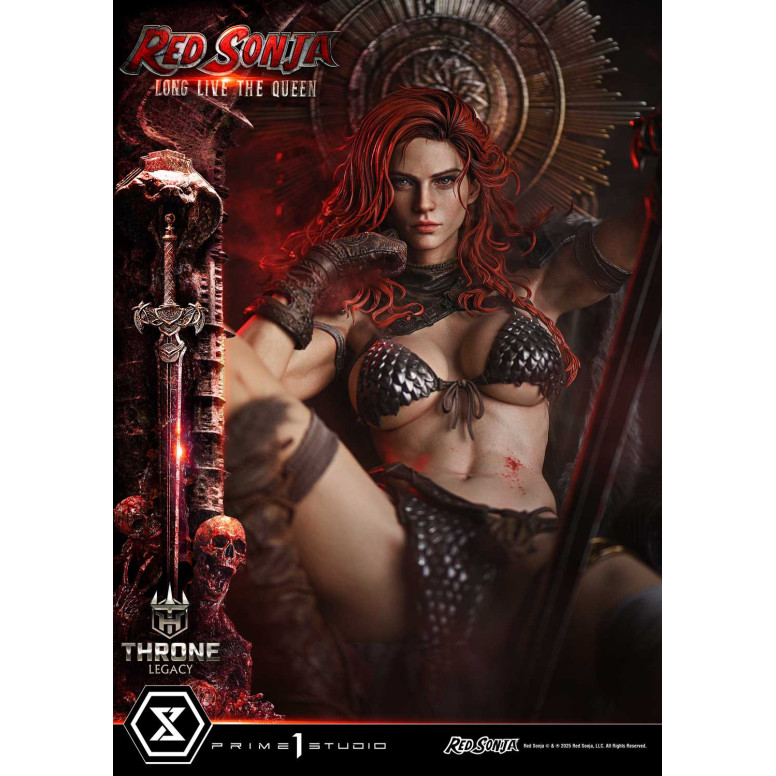 Prime 1 Throne Legacy Red Sonja Red Sonja : Long Live the Queen Bonus Version