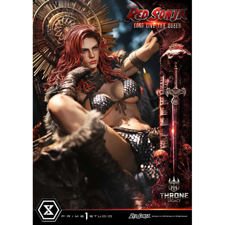 Prime 1 Throne Legacy Red Sonja Red Sonja : Long Live the Queen Bonus Version