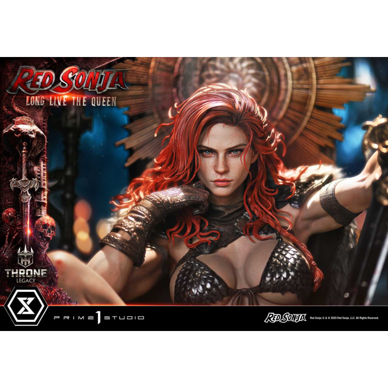 Prime 1 Throne Legacy Red Sonja Red Sonja : Long Live the Queen Bonus Version