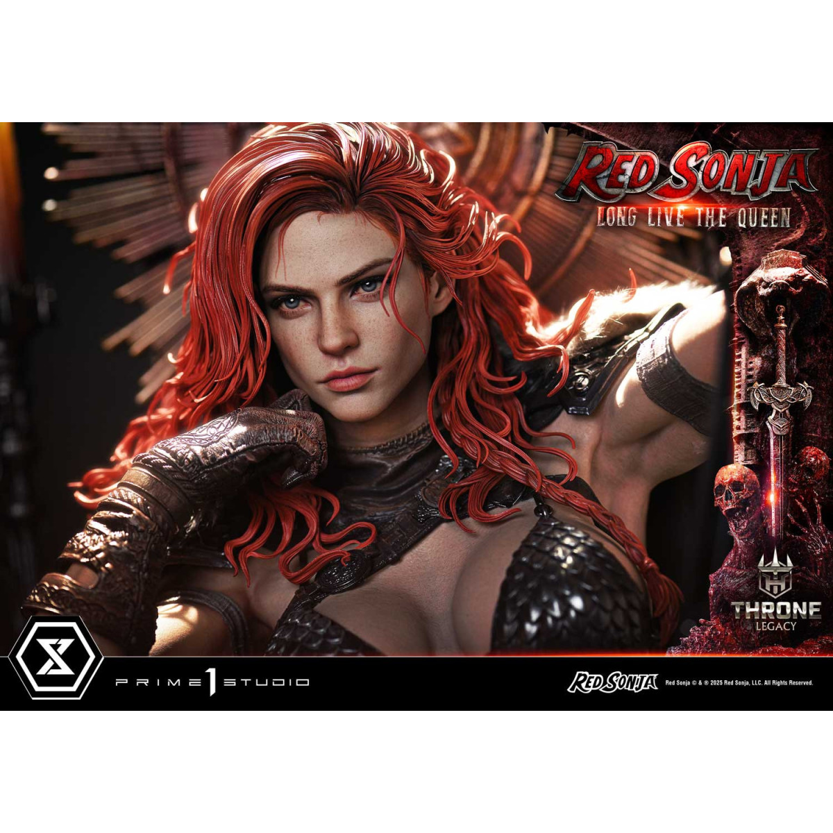 Prime 1 Throne Legacy Red Sonja Red Sonja : Long Live the Queen Bonus Version
