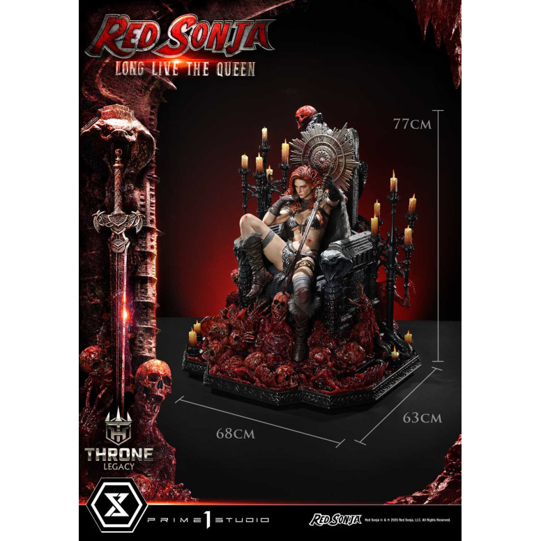 Prime 1 Legado del Trono Red Sonja Red Sonja: Larga vida a la Reina