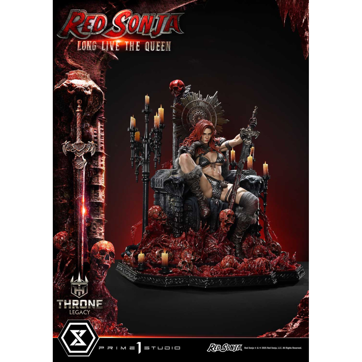 Prime 1 Legado del Trono Red Sonja Red Sonja: Larga vida a la Reina