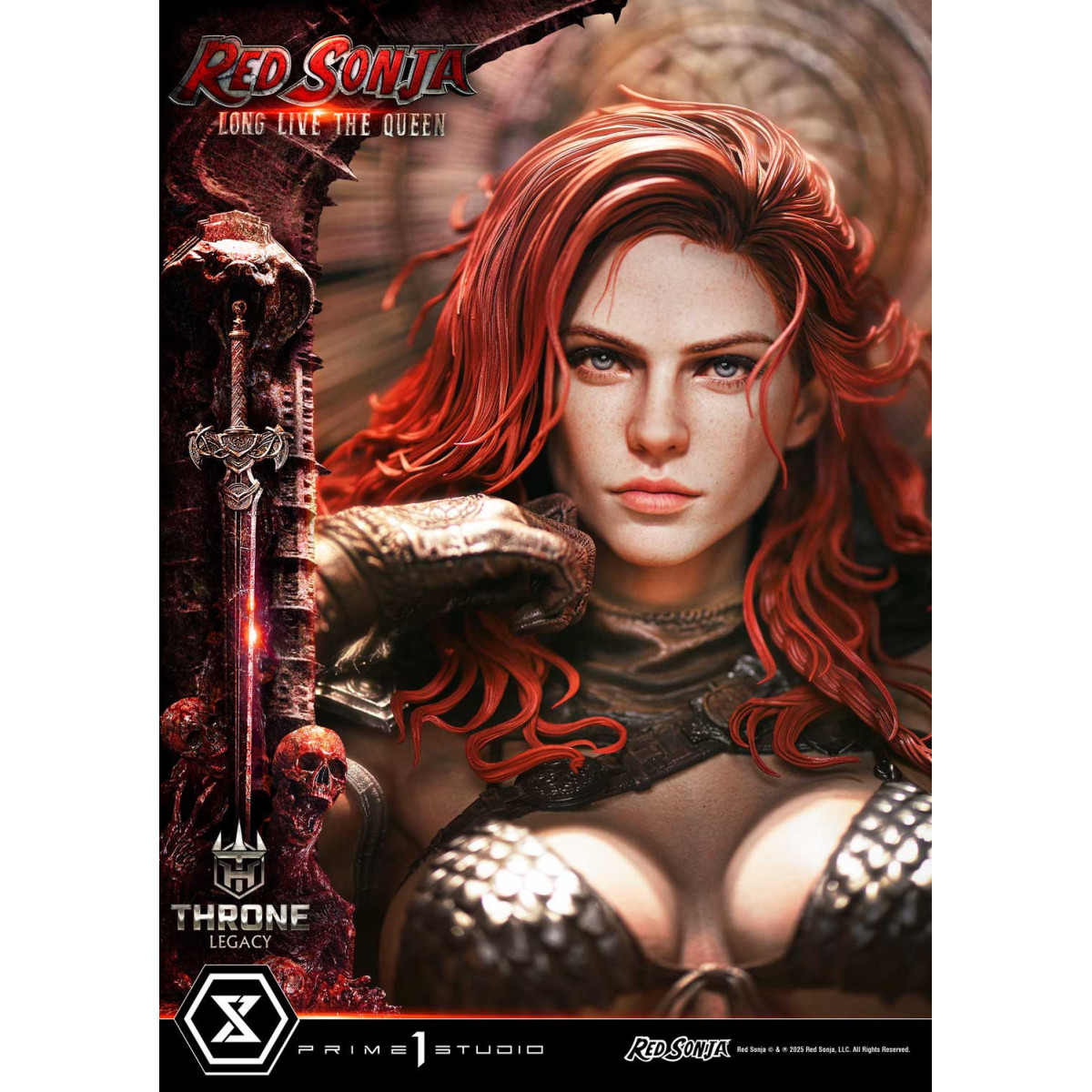 Prime 1 Legado del Trono Red Sonja Red Sonja: Larga vida a la Reina