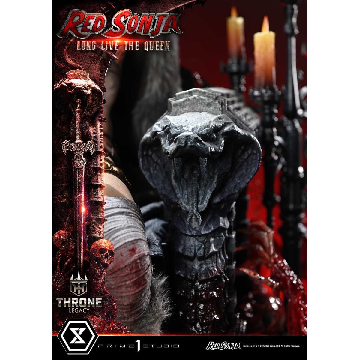 Prime 1 Legado del Trono Red Sonja Red Sonja: Larga vida a la Reina