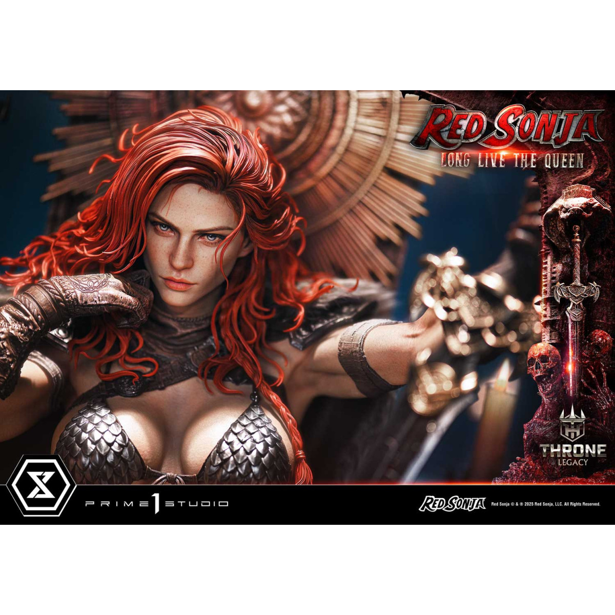 Prime 1 Legado del Trono Red Sonja Red Sonja: Larga vida a la Reina