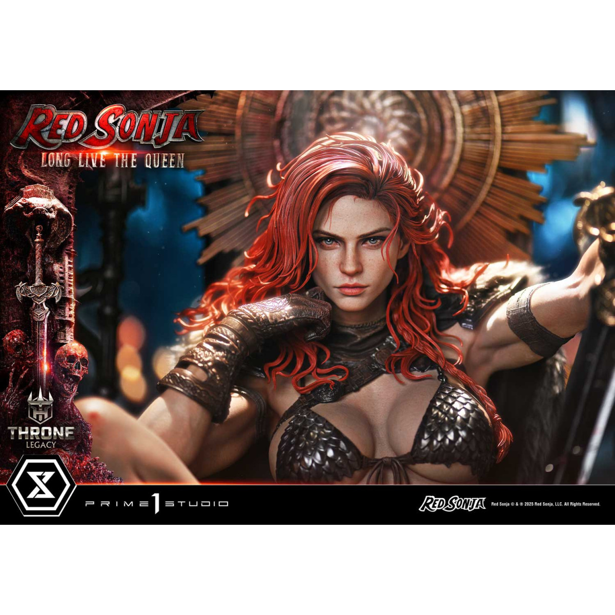 Prime 1 Legado del Trono Red Sonja Red Sonja: Larga vida a la Reina