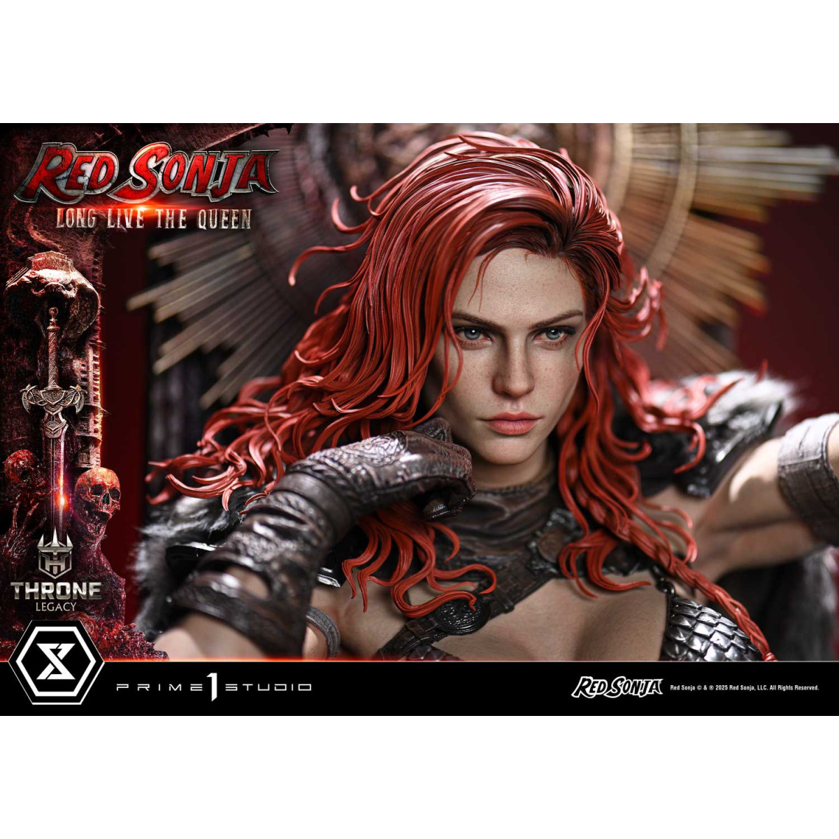 Prime 1 Legado del Trono Red Sonja Red Sonja: Larga vida a la Reina
