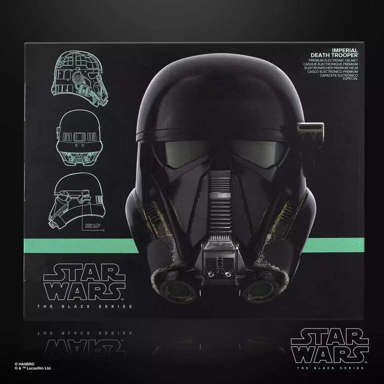Hasbro Star Wars The Black Series - Casco electrónico de soldado imperial de la muerte