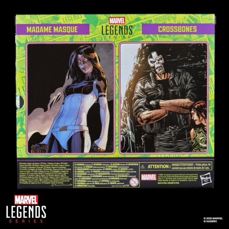 Marvel Legends Serie - Madame Masque & Crossbones - Marvel Super-Villains