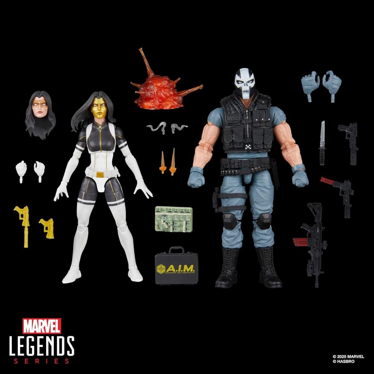 Marvel Legends Serie - Madame Masque & Crossbones - Marvel Super-Villains