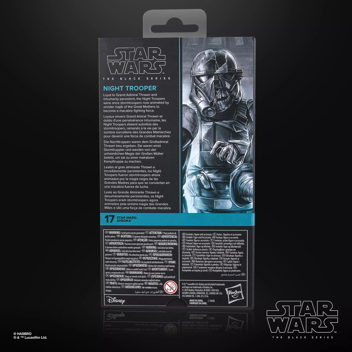 Star Wars The Black Series - Soldado de Noche - Ahsoka
