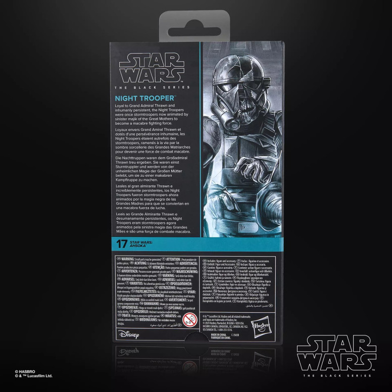 Star Wars The Black Series - Soldado de Noche - Ahsoka