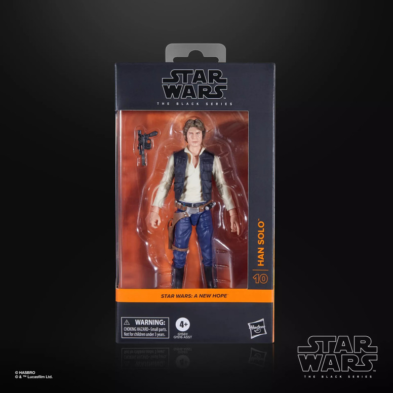 Star Wars The Black Series - Han Solo Una nueva esperanza