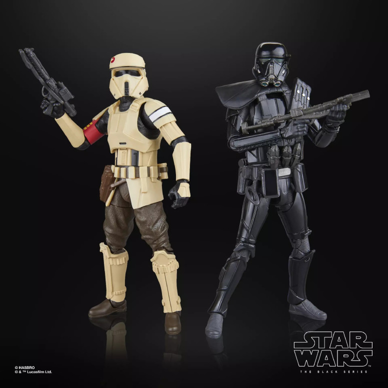 Star Wars Black Series - Shoretrooper y Death Trooper - Rogue One