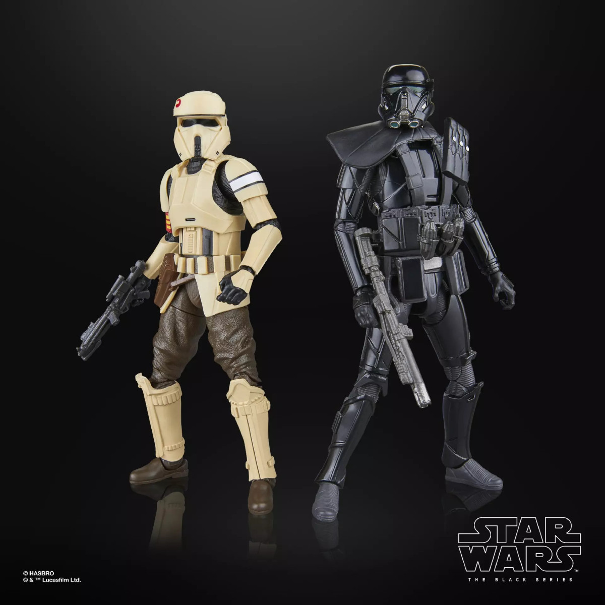 Star Wars Black Series - Shoretrooper y Death Trooper - Rogue One