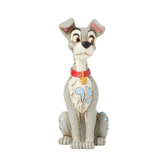 Disney Tradition By Jim Shore - La dama y el vagabundo - Tramp Mini - La dama y el vagabundo