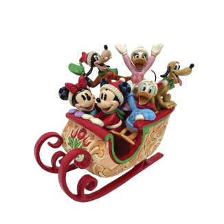 Enesco Disney Tradiciones de Jim Shore - Mickey Mouse & Friends