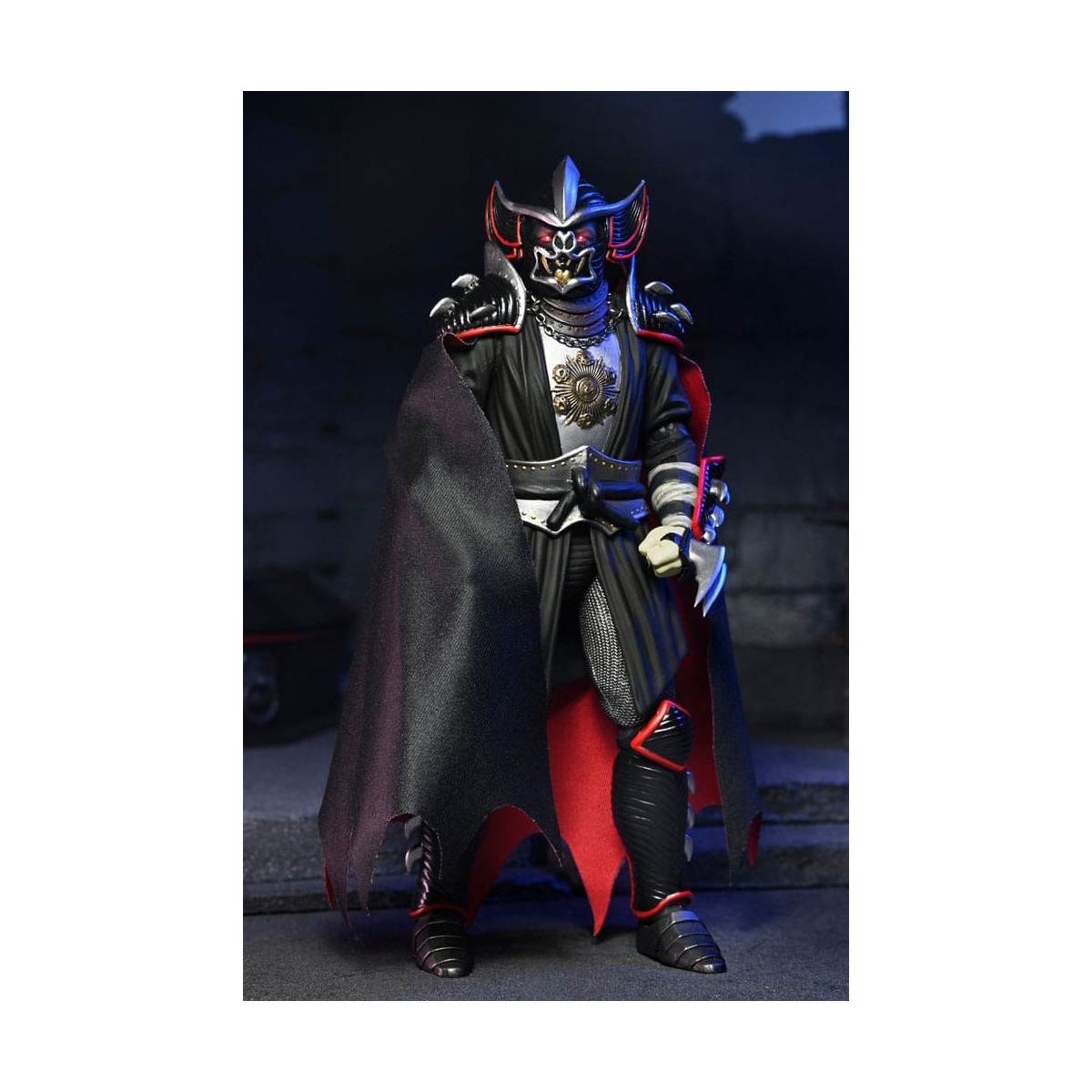 NECA - Ultimate Shredder como Drácula Colores Clásicos - Universal Monsters x TMNT
