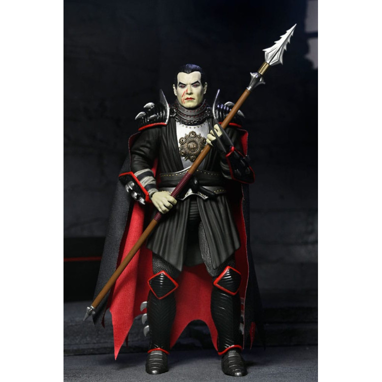 NECA - Ultimate Shredder como Drácula Colores Clásicos - Universal Monsters x TMNT