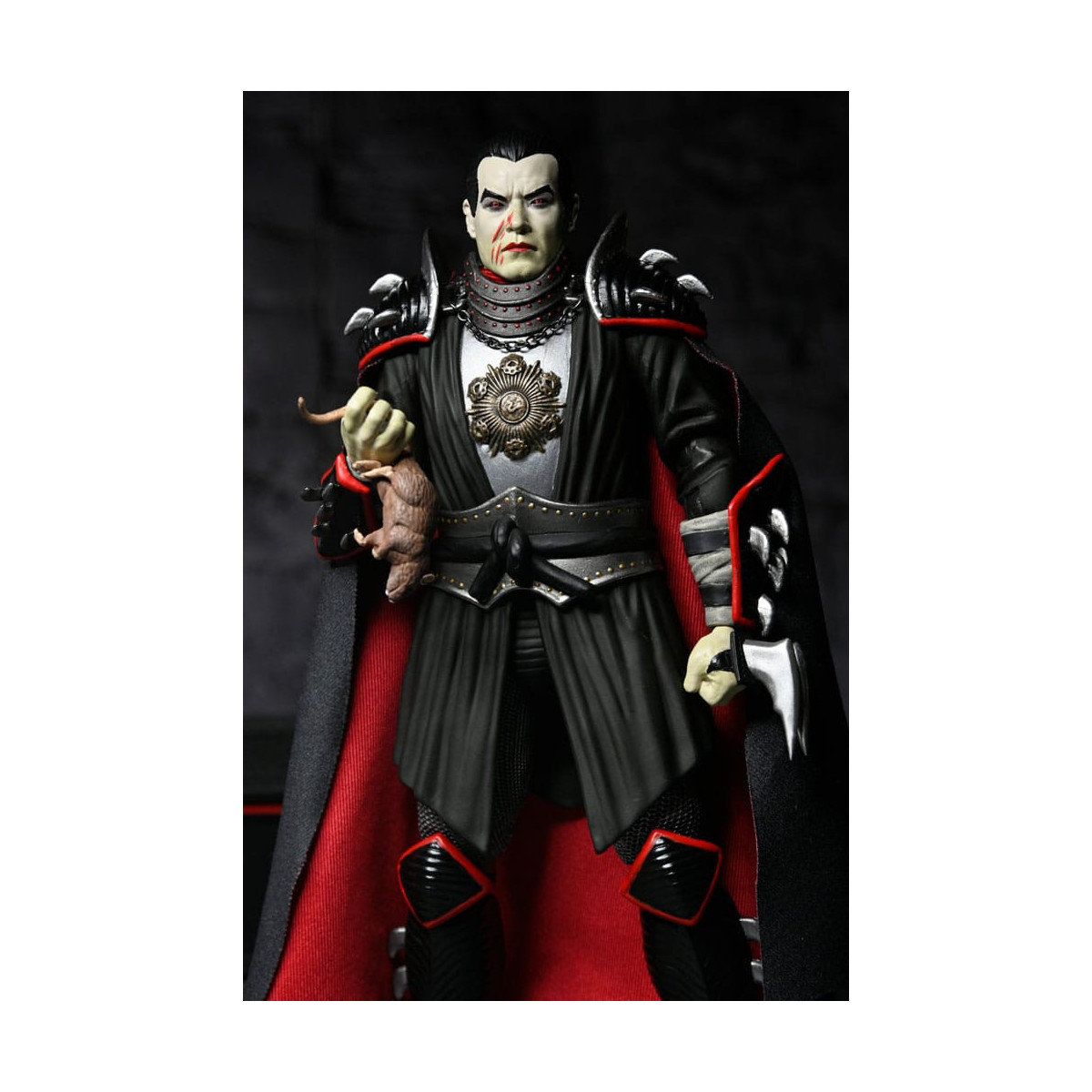 NECA - Ultimate Shredder como Drácula Colores Clásicos - Universal Monsters x TMNT