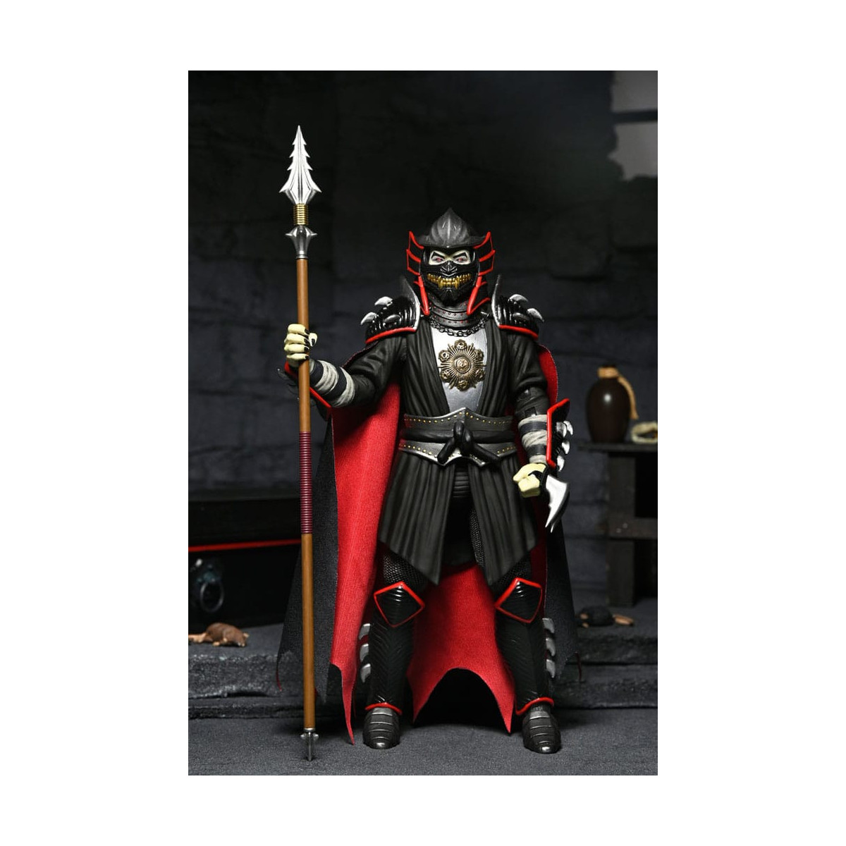 NECA - Ultimate Shredder como Drácula Colores Clásicos - Universal Monsters x TMNT