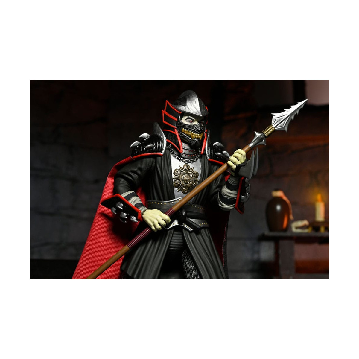 NECA - Ultimate Shredder como Drácula Colores Clásicos - Universal Monsters x TMNT