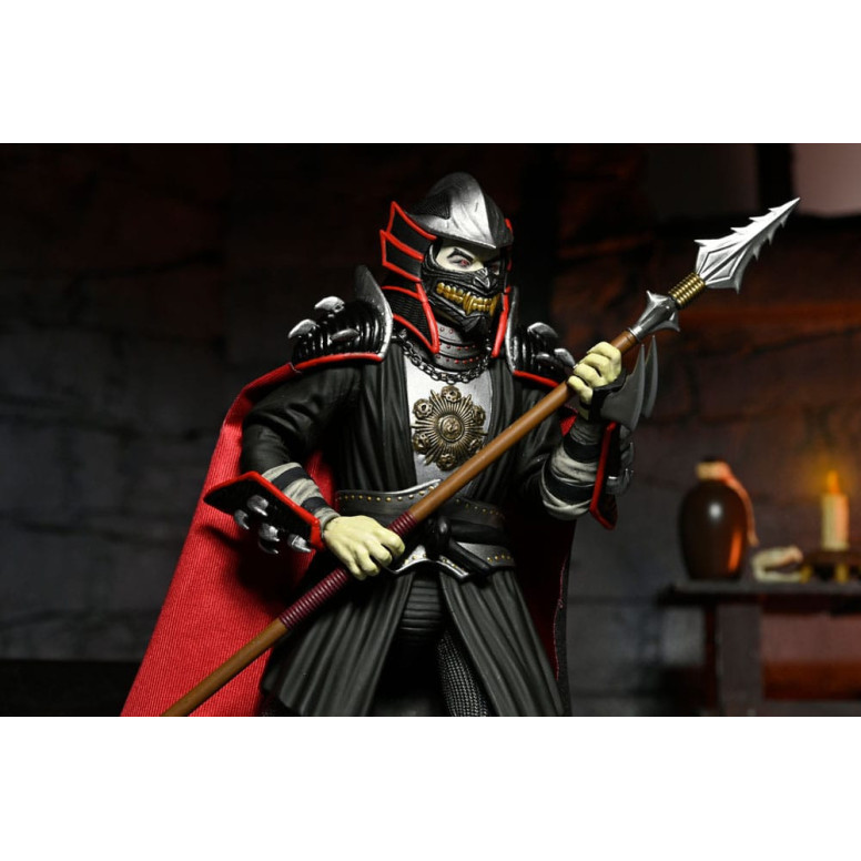 NECA - Ultimate Shredder como Drácula Colores Clásicos - Universal Monsters x TMNT