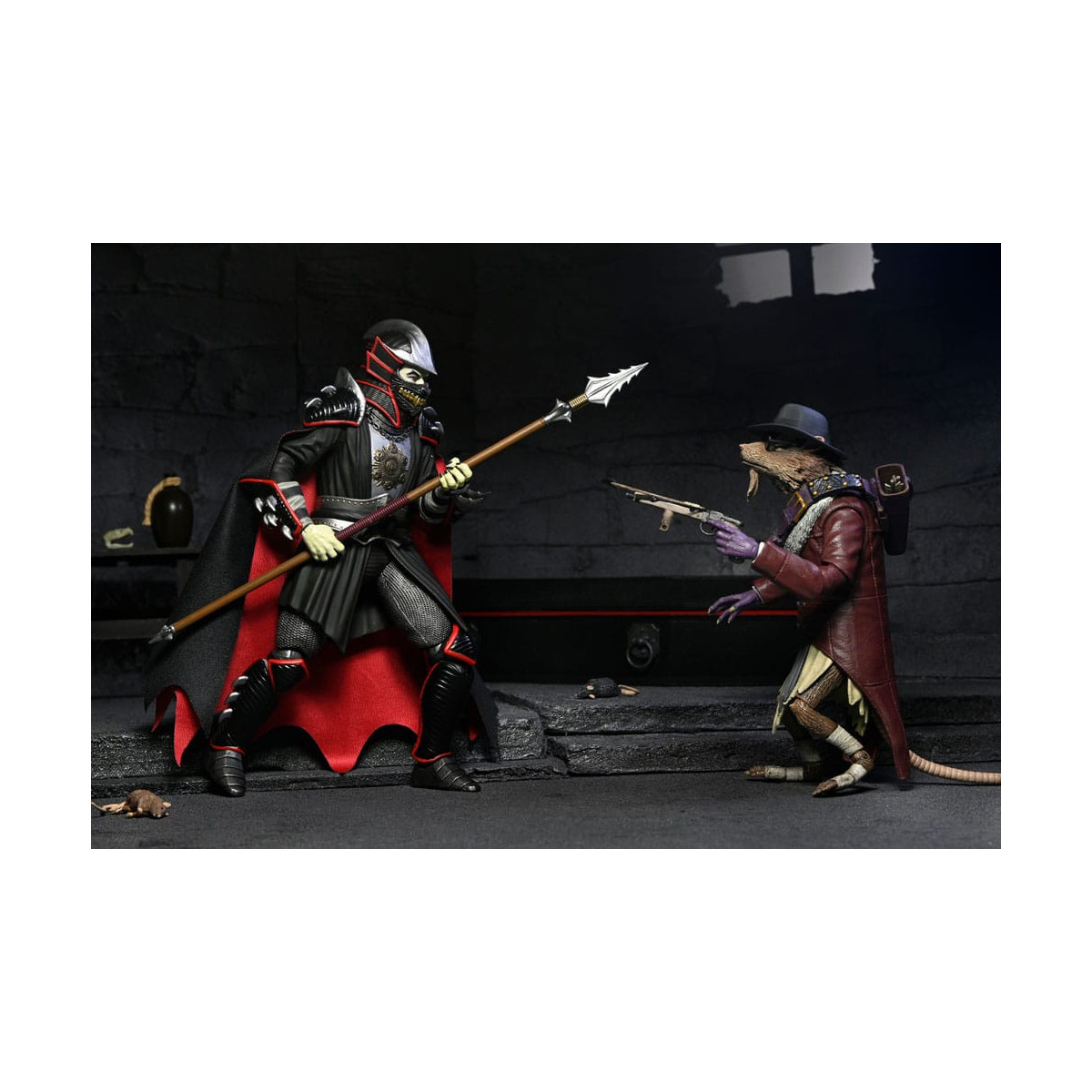 NECA - Ultimate Shredder como Drácula Colores Clásicos - Universal Monsters x TMNT