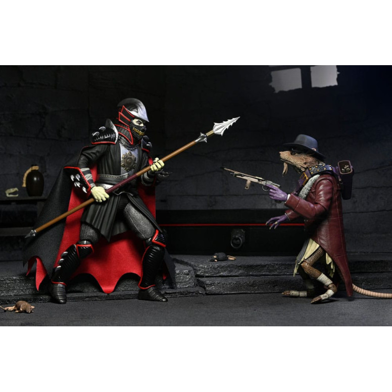 NECA - Ultimate Shredder como Drácula Colores Clásicos - Universal Monsters x TMNT