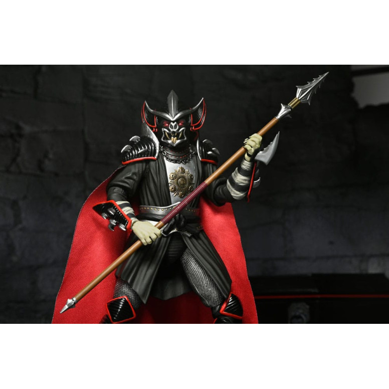 NECA - Ultimate Shredder como Drácula Colores Clásicos - Universal Monsters x TMNT